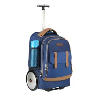 Borsa per Laptop con rotelle per ragazza ragazzo borsa per Computer con ruote valigia su ruote Trolley borse da scuola con ruote