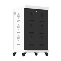 Chariot de recharge pour tablettes Entrans EN48, 48 baies, armoire en acier au carbone/ABS ignifuge, certifié CE/FCC pour appareils mobiles