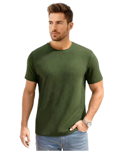 Customized Photo Print Casual Men's Gym <b>Tshirt</b> 180 Grams Compressed Breathable Eco-Friendly Quick Dry Waffle Knit Fitness - Product Image 1