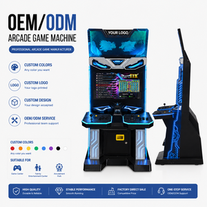 Máquina de Juegos Arcade Comercial Interactiva de 32 Pulgadas HD LCD con Dos Jugadores, <span class=keywords><strong>Pandora</strong></span> Box DX, Gabinete Metálico, Operada con Monedas - Product Image 1