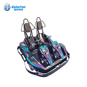 Raisefun Hot Bán 2 Chỗ Ngồi Điện Đi Kart Pin Hoạt Động Điều Khiển Từ Xa Cho Trẻ Em Người Lớn Trong Nhà Ngoài Trời Vui Chơi Giải Trí Trung Tâm - Product Image 1