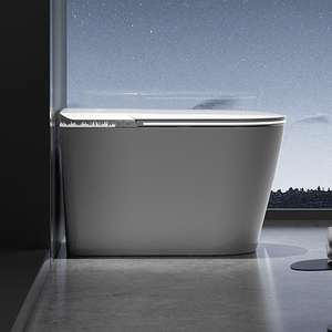 Toilette Intelligente con Bidet Elettrico, WC in Ceramica Completamente Automatico per Camera da Letto - Product Image 2