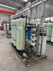 Usine de traitement d'eau potable purifiée par osmose inverse à une étape avec pompe à moteur PLC, ozone UV, garantie 1 an - Product Image 6