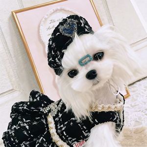 Jupe en fibres mélangées de style britannique JXANRY pour petits chiens - Design doux et mignon avec une sensation luxueuse - Product Image 2