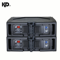 Haut-parleur de sonorisation professionnel actif extérieur à double 10 pouces, 2 voies, 1100W, aimant néodyme, avec contrôle DSP et technologie FiRPHASE 137/145