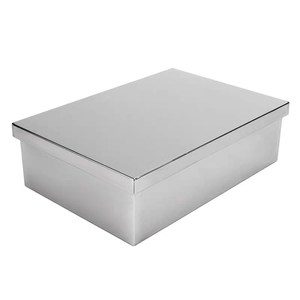 Vassoio per la casa in acciaio inossidabile 304 resistente |   Vassoio Quadrato Piatto per Cottura a Vapore, Stampo per Ejiao e Vassoio per Servire Cibo con Manico - Product Image 6