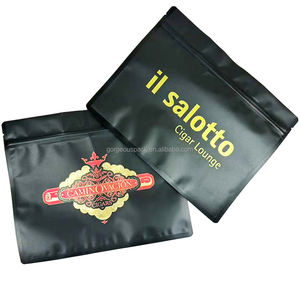 Tubos de plástico a prueba de olores con cierre hermético de 3 lados personalizados, bolsa con cierre hermético personalizada para tabaco y cigarros, empaque para fumar - Product Image 5