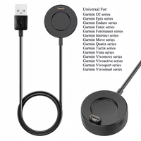 Câble de charge USB pour montre connectée Garmin Vivoactive 5 / Venu 3S / Tactix 7 AMOLED / Instinct 2X, câble de données USB