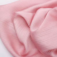 Tissu Crêpe Premium Personnalisé en Polyester Imitant l'Acétate d'Acétone, Tissu Crêpe à Forte Chute pour Robes et Blouses Féminines