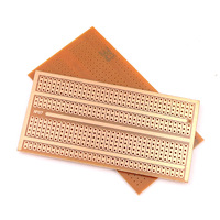 DIY Prototype Paper PCB Universal Experiment Matrix Circuit Board Deux Trous Trois Trous Connectés Quatre Trous 5x9.5CM