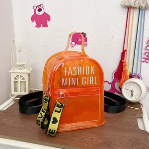 Mochila Escolar Transparente de PVC, Estilo <span class=keywords><strong>Anime</strong></span>, Color Caramelo, para Niñas, Popular, Aprobada para Estadios, Mini, Transparente, Informal, de Verano - Product Image 6
