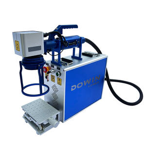 Offre Spéciale de marquage laser à fibre portable Raycus 30W machine de marquage laser à fibre avec porte de pneus - Product Image 1