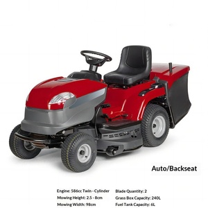 Tondeuse autoportée XDC entièrement automatique avec ramassage arrière de l'herbe, pour grandes surfaces, idéale pour cours et vergers, garantie un an - Product Image 4