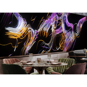 Bright Lines Kinetic Moving Art เทคโนโลยีใหม่สำหรับโปรเจคเตอร์โฮโลแกรม3D ภาพทิวทัศน์ที่สวยงามและสะดวกสบาย - Product Image 2