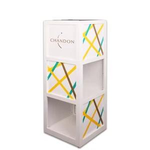 Modern Style <b>Wine</b> & Beer Display <b>Stand</b> Hot Galvanized Anti-Rust Freestanding Multi-Layered Easy To Install - Product Image 6