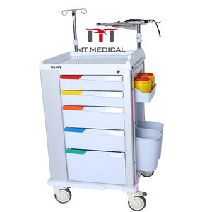 Mt Medische Apparatuur Ziekenhuismeubilair Abs Medische Verpleegkar Noodtrolley Voor Patiënten - Product Image 1