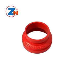 Directly Sales Painted Grooved Tee Elbow Union Reducer Cross Flexible coupling Fittings