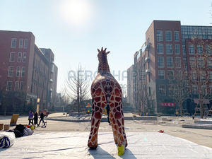 Décoration <span class=keywords><strong>de</strong></span> divertissement, <span class=keywords><strong>girafe</strong></span> géante gonflable personnalisée, aire <span class=keywords><strong>de</strong></span> jeux, sculpture d'animal gonflable imitée pour l'exposition - Product Image 6