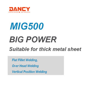 Soldador inversor <span class=keywords><strong>Mig</strong></span> MIG500, <span class=keywords><strong>m</strong></span>áquina soldadora, generador amigable con gran potencia para uso industrial - Product Image 4