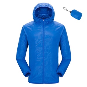 Giacca Impermeabile Ultraleggera ad Asciugatura Rapida per Corsa all'Aperto, Traspirante, Resistente all'Acqua, Anti-UV, Protezione da Pioggia e Sole - Product Image 2