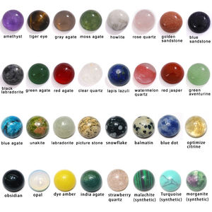 Pierre naturelle Améthyste Lapis Lazuli Quartz clair Rétro Croissant Style Cuivre Pendentif pour Femmes Hommes Mode Pierres Précieuses Bijoux - Product Image 6