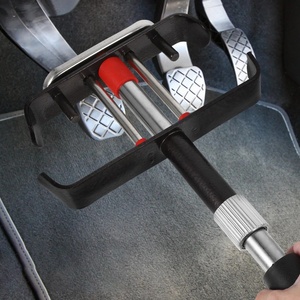 Verrou de sécurité antivol universel pour pédale d'embrayage et de frein de voiture, outil de verrouillage universel pour volant et pédales de voiture - Product Image 5