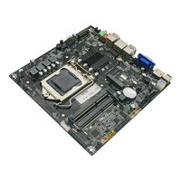 Carte mère Intel neuve avec chipset H81, LAN 1000M, DDR3 double canal, 16 Go de RAM max, module WiFi/4G, LGA1150, SSD M.2