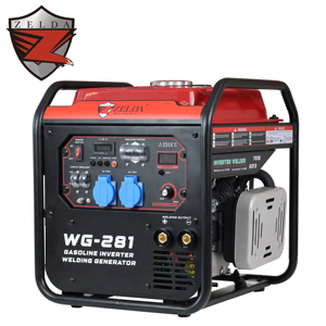 Generador de Soldadura a Gasolina ZELDA WG-281 110V 4.5KW 30-280A de Alta Durabilidad para Reparación de Metales en Obras Remotas - Product Image 1