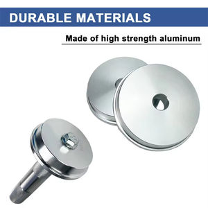 Podofo 10 pièces Kit d'outils manuels professionnels argentés pour démontage et montage de roues automobiles, avec extracteur de roulements et de bagues d'étanchéité - Product Image 5