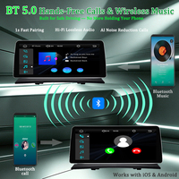 Système Linux LELV pour voiture BMW X3 E83, lecteur vidéo de navigation Carplay, 12,3 pouces, 2005-2008, Android Auto