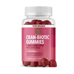 Cranberry Gummies UTI Vaginal Probiotics Cranberry Supplement Delicious Cranberry Pills Support Urinary Tract Health pH Balance