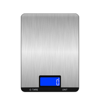 Báscula de Cocina Electrónica Inteligente de Plástico ABS, Báscula Digital con Pantalla, Aplicación Gratuita, Certificación ROHS, Forma Rectangular, Uso en el Hogar y la Oficina