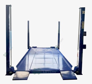 Otomatik 4-Post hidrolik dikey araba asansör sac makineleri için Park Park Lot Carport sistemi ile bükme aracı - Product Image 4