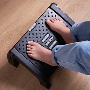 China Lieferant multifunktionale verstellbare Kunststoff-Fußstütze mit Massagegerät fürs Büro - Product Image 6