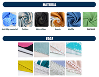 Serviette de plage en microfibre suédée double face, écologique, séchage rapide, sans sable, couleur personnalisable, échantillon gratuit, vente en gros 2026