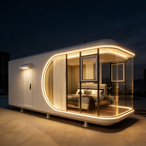 RMY R11 Luxus-Container Raumkapsel-Haus |   Moderne Solarbetriebene Umweltfreundliche Fertigvilla & Park-Essenslösung - Product Image 1