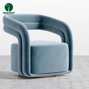 Sedia da Pranzo Moderna di Lusso Moontree, Semplice e di Alta Qualità, per <span class=keywords><strong>Soggiorno</strong></span> e Cucina, Sedia in Tessuto per Casa - Product Image 5