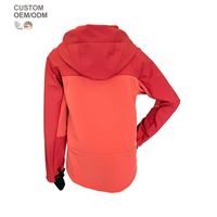Vestes d'hiver pour femmes de haute qualité, imperméables, coupe-vent, en tissu T/N/SPAN, avec fermeture éclair, softshell, pour l'escalade