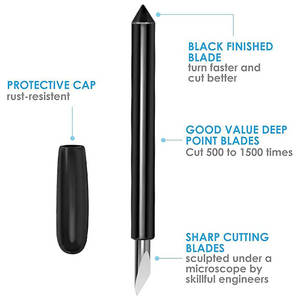 Trycut Boîtier à pointe profonde Lame de coupe profonde pour <span class=keywords><strong>Cricut</strong></span> Maker <span class=keywords><strong>3</strong></span>/Maker/Venture/<span class=keywords><strong>Explore</strong></span> <span class=keywords><strong>3</strong></span>/Air 2/Air/Un traceur - Product Image 5