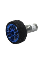 Kit de Coche Inteligente con Motor de Reducción DC JGA235-370, Soporte, Acoplador, Eficiencia IE1, Modelo de Rueda de 65MM