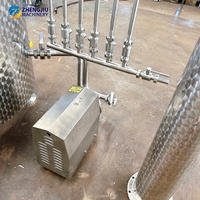 Alambic en acier inoxydable ZJ 500L pour distillerie, équipement de distillation d'alcool, machine à alambic à chemise pour distillerie