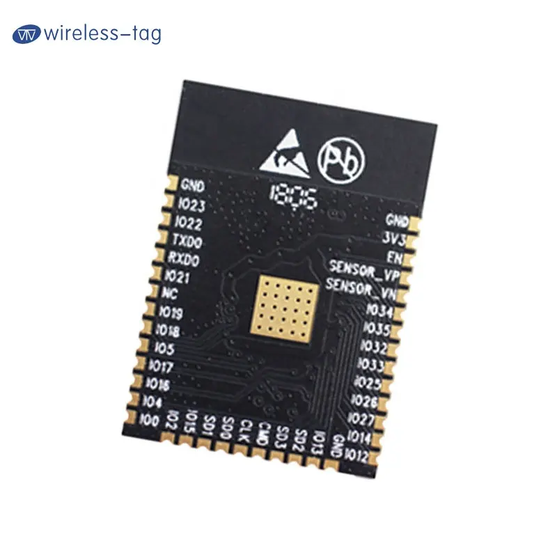 ESPRESSIF ESP32-WROOM-32 4mb 8mb 16mb ESP WROOM32デュアルコア32Mbits esp32 Wi-Fi BLE SMDモジュールesp32-wroom (PCBアンテナ付き)