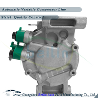 Compresseur automatique de climatiseur de système de climatisation de voiture de haute qualité 977013X000 97701-3X000 pour Hyundai I20 Kia Soul