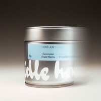 Boîte à thé matcha ronde personnalisée avec logo, en fer blanc de qualité alimentaire, hermétique et anti-lumière, pour le stockage de poudre de thé vert, coffret cadeau – Prix usine