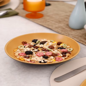 ชุดเครื่องครัวลายหินสีน้ำตาลเข้ม ชุดเครื่องครัวประกอบด้วยชุดภาชนะเซรามิกและถ้วยกาแฟ - Product Image 6