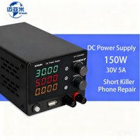 Alimentation CC régulée réglable MYAMi MY-K3005MS 30V 5A 150W à succès avec 9 ports USB 2A 18W à charge rapide pour réparation mobile