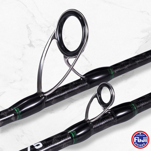 Canne à Jigging Rapide <span class=keywords><strong>Lurekiller</strong></span> 1,75 m 80-200g pour Jigging Lourd, avec Guides Fuji, Porte-<span class=keywords><strong>Moulinet</strong></span> Fuji et Carbone Toray Cross, pour Bateau en Eau Salée - Product Image 3