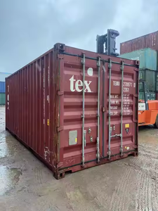 Chino ISO 20GP 40HC Transporte marítimo 20 pies <span class=keywords><strong>40</strong></span> pies Longitud Carga seca 20 <span class=keywords><strong>HC</strong></span> High Cube Contenedor de envío a la venta - Product Image 5