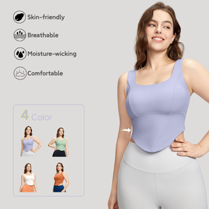 Sujetador de Yoga para gimnasio de gran tamaño XXL de alto impacto para mujer, ropa deportiva sólida de secado rápido, cojines de refuerzo de Yoga Sexy de talla grande - Product Image 1