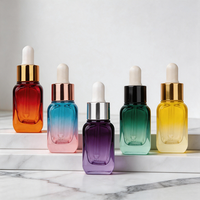 Emballage personnalisé de luxe pour cosmétiques, crème pour la peau, huile essentielle pour les cheveux, sérum, parfum, design carré plat